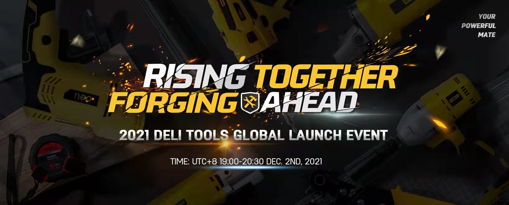 2021 Deli Tools Global Brand Launch Event